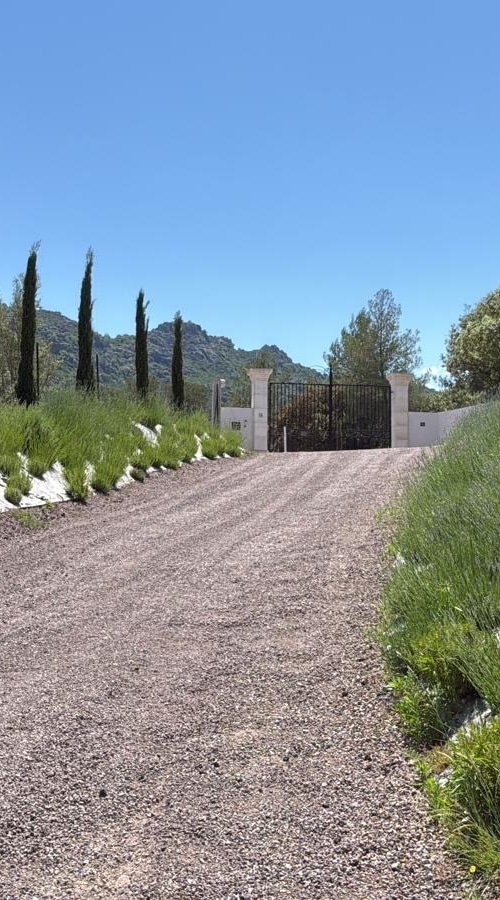 Entrée domaine - Domaine les Terres du Soleil